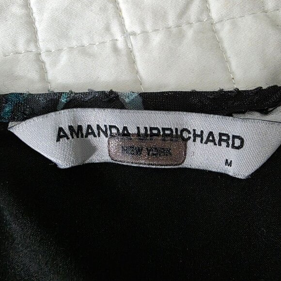 Amanda Uprichard Floral Maxi Dress With Twist Front & Spaghetti Straps M - Picture 3 of 11